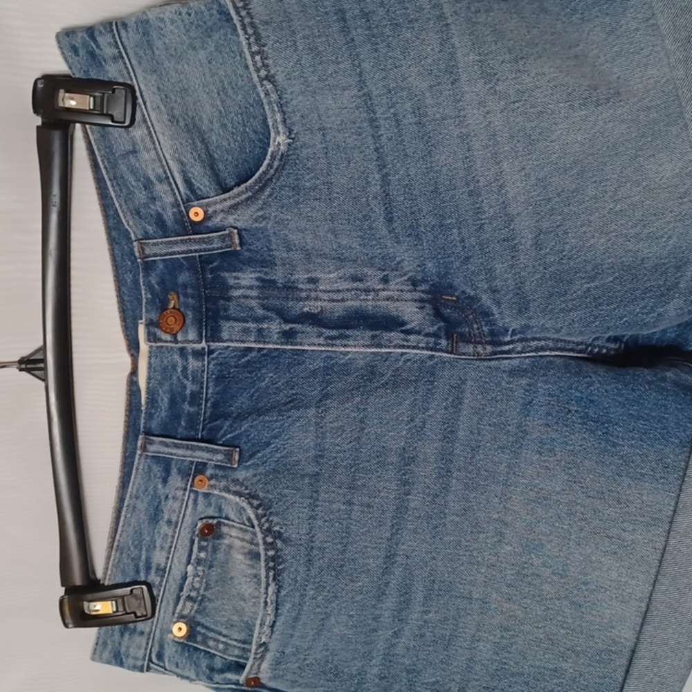 Madewell Light Blue Jean Shorts - Picture 6 of 16